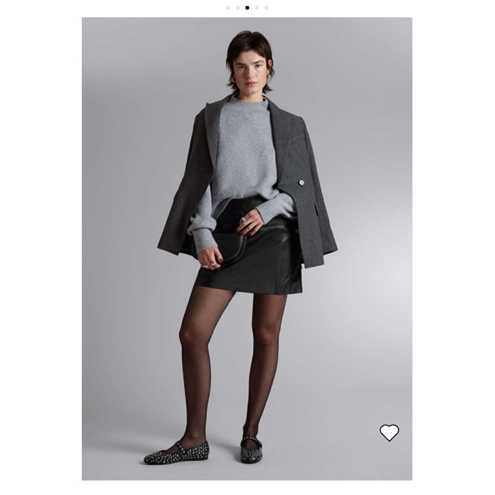 & Other Stories Mock-Neck Sweater